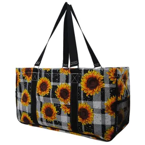 Sunflower Plaid NGIL Utility Bag