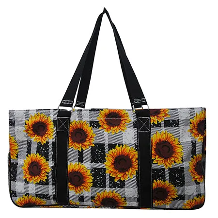 Sunflower Plaid NGIL Utility Bag