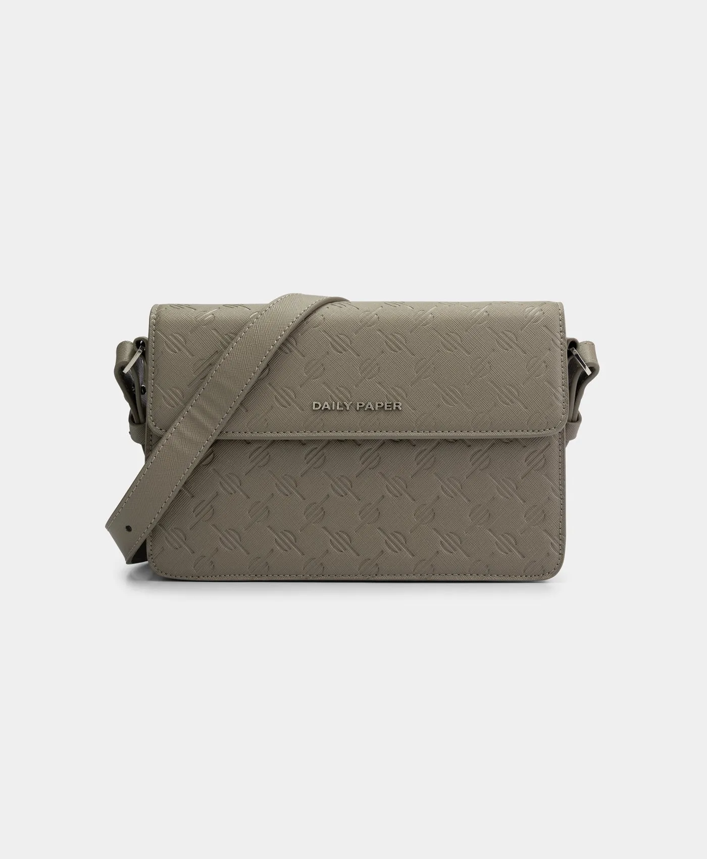 Taupe Grey Meru Monogram Bag