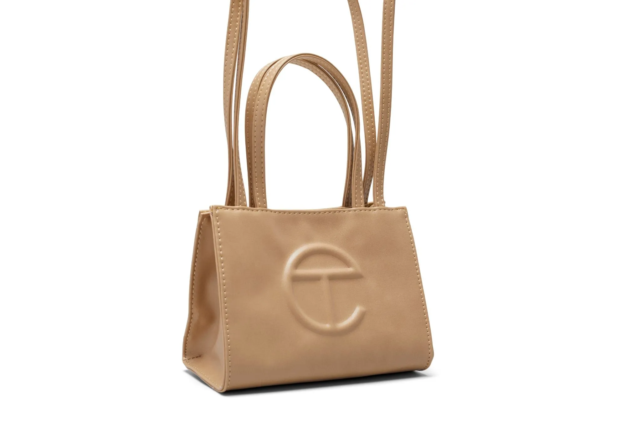 Telfar Shopping Bag Small Cream