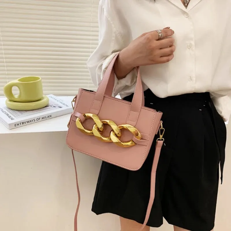 Thick Chain Small Crossbody Bag