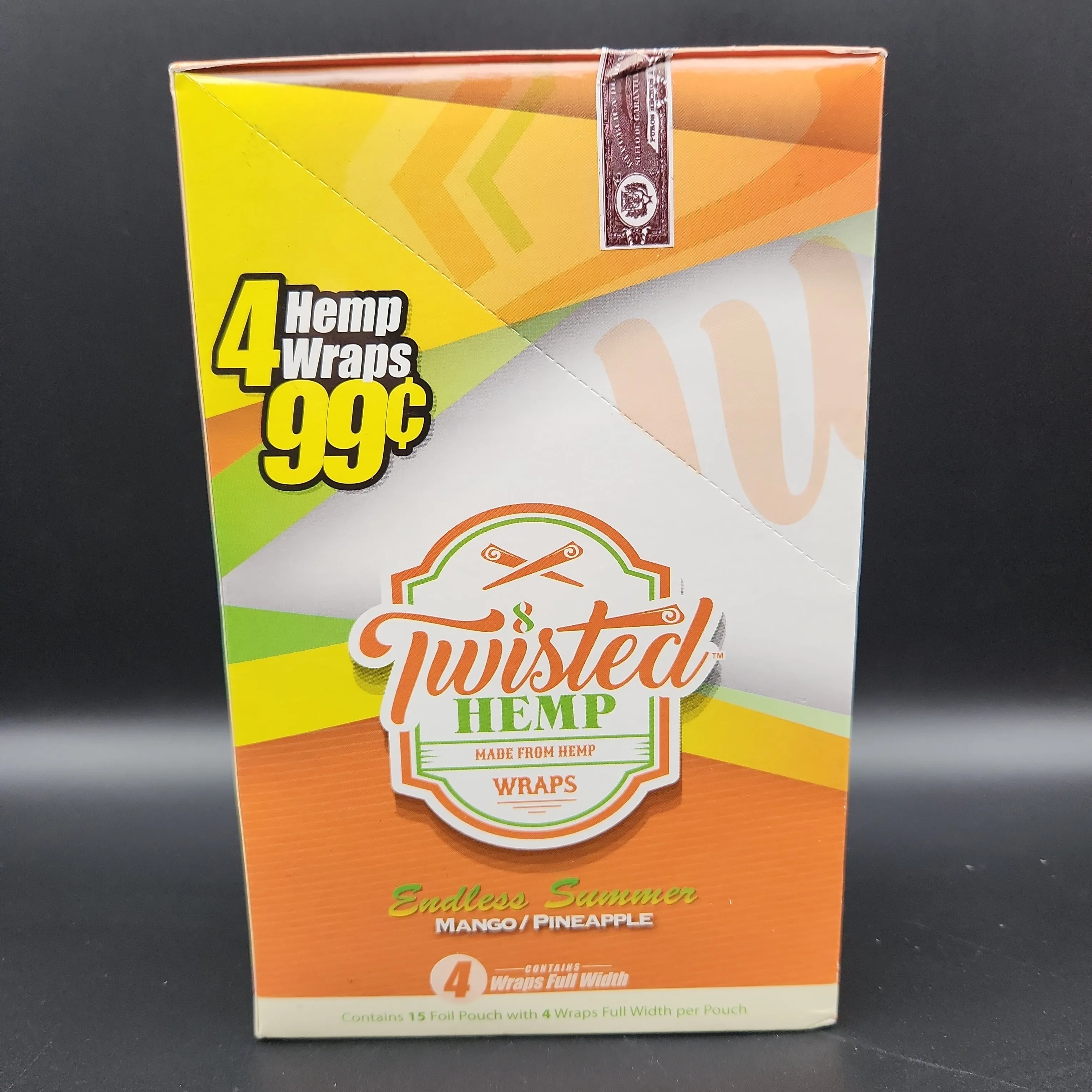 Twisted Hemp Wraps - Box of 15