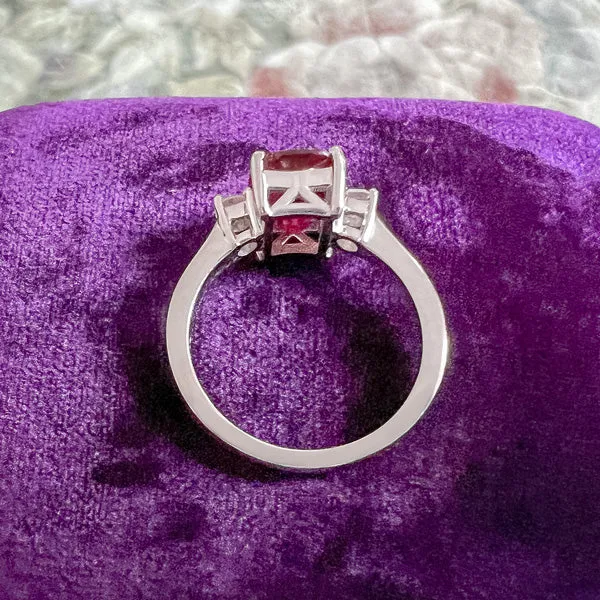 Vintage Ruby & Diamond Ring