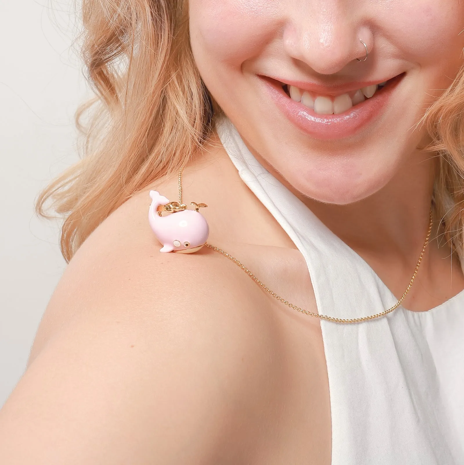 Whale Pendant Necklace