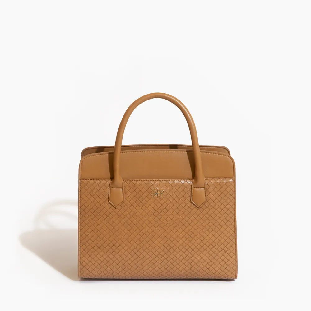 Woven Windsor Satchel